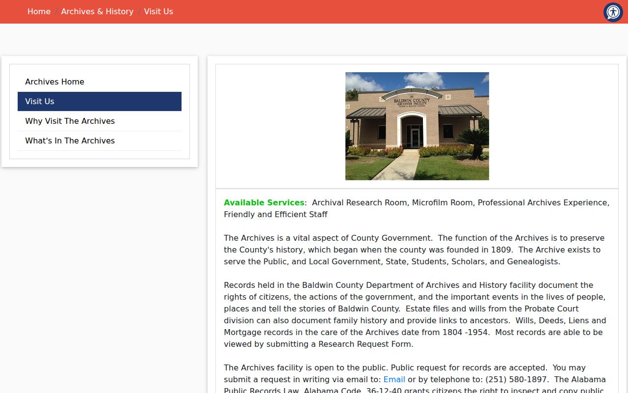 Daphne city directory sources at Baldwin County Archives research room