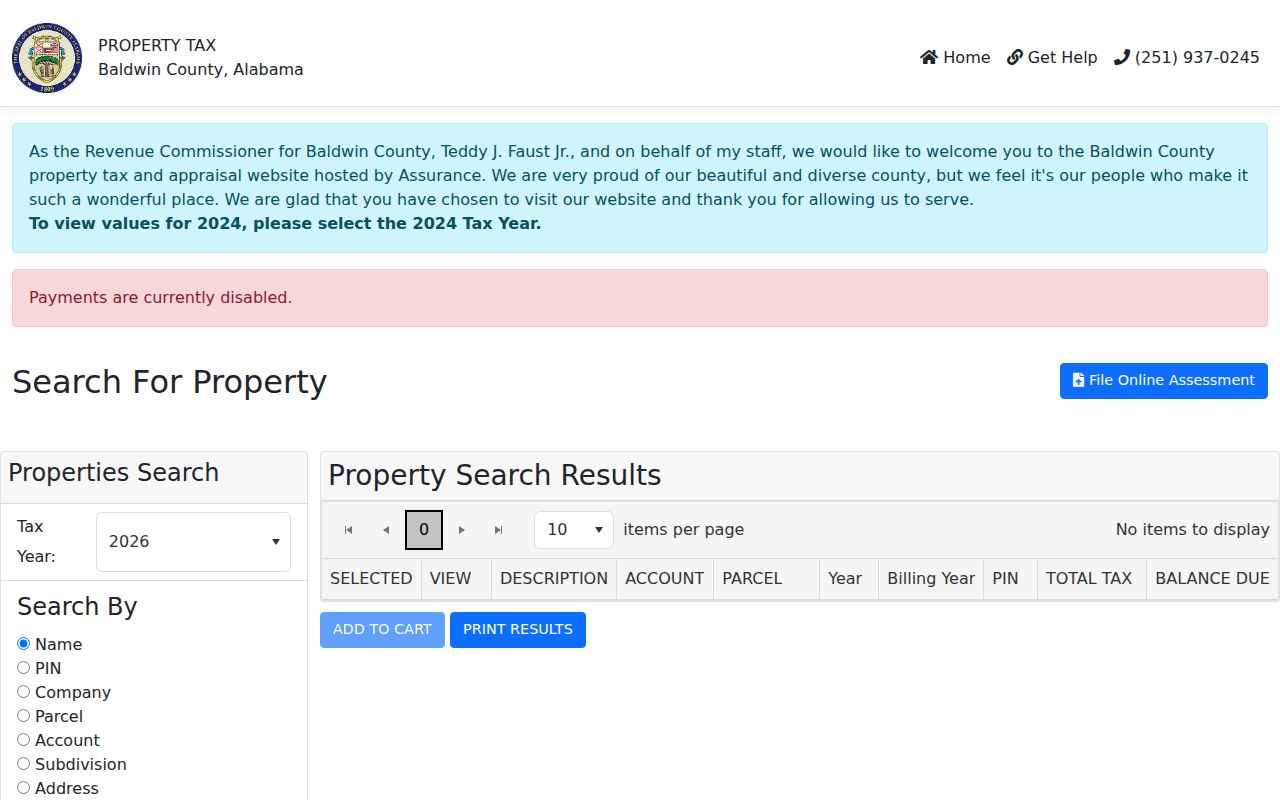Daphne residents directory property portal search