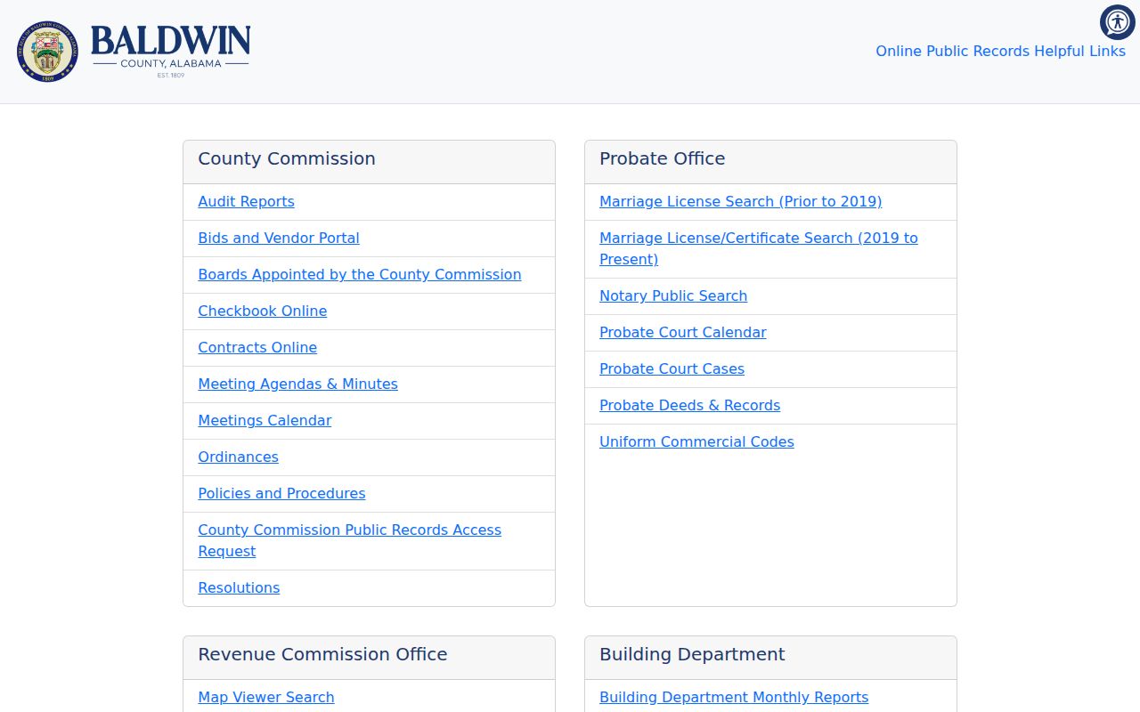 Daphne residents directory access through Open Baldwin records