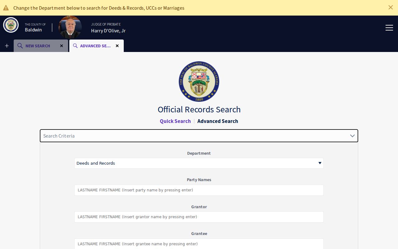 Daphne previous residents Baldwin advanced deed search